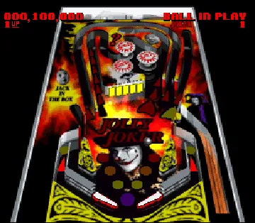 Super Pinball - Behind the Mask (USA) (Rev 1) screen shot game playing